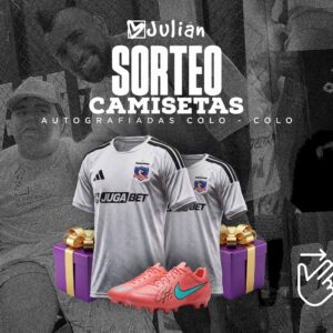 Sorteo Camisetas Autografiadas de Colo - Colo Junio 2026 | TODOS POR JULIAN